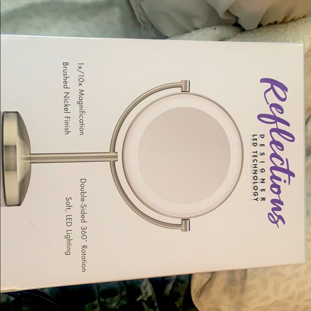 LED lighting mirror